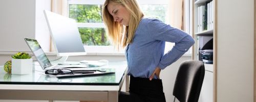 SITTING WITH BACK PAIN
